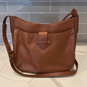 Frye Leather Crossbody Bag in Brown